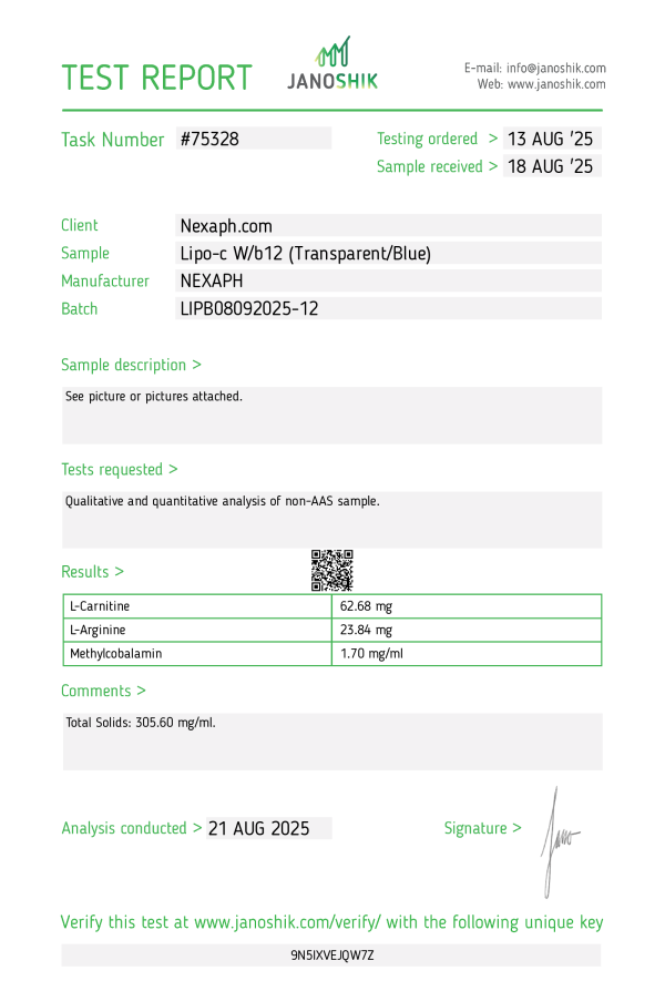 Lipo-C (10 vials/kit) (100mL total) Lipo-C (10 vials/kit) (100mL total)